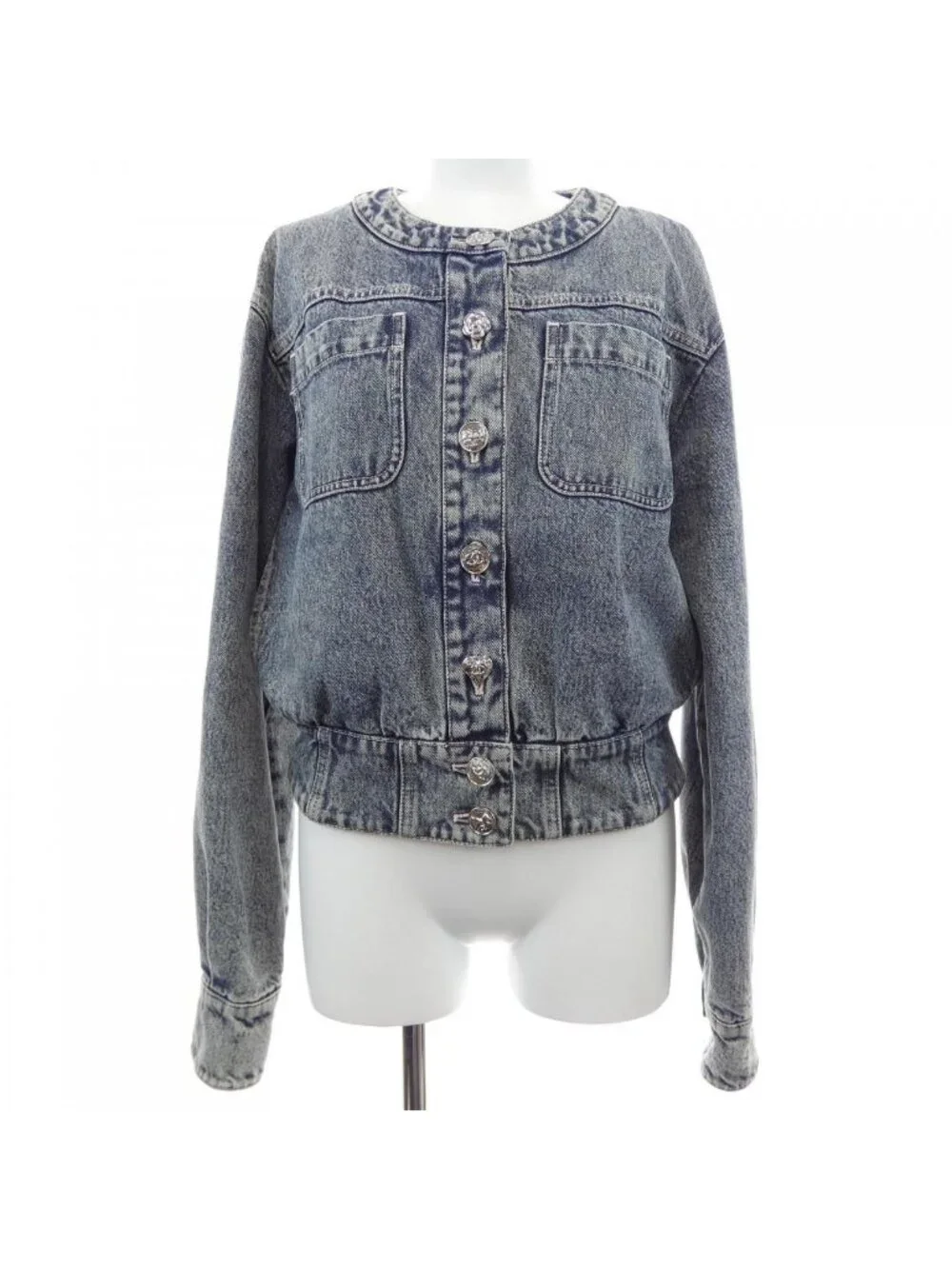 Chanel Denim Jacket Blue
